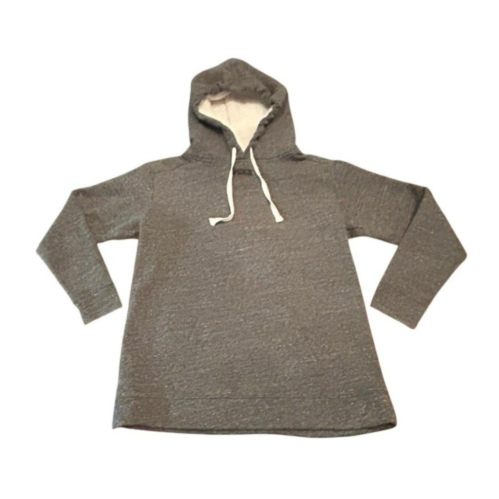 PINK Victoria's Secret Gray Fleece Lined Hoodie Sweatshirt Casual Comfy Sz Small - Picture 2 of 8